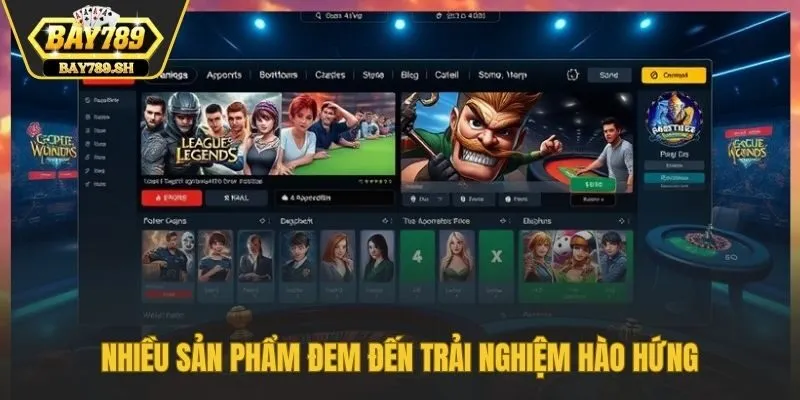 Nhiều sản phẩm đem đến trải nghiệm hào hứng